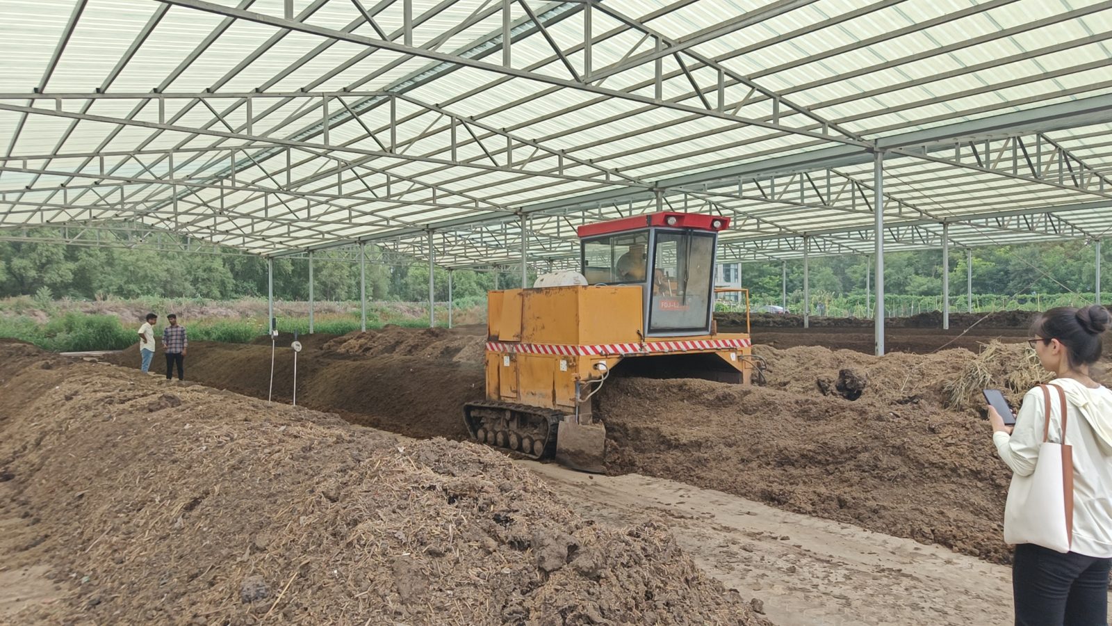Engineering discussion about an organic fertilizer plant