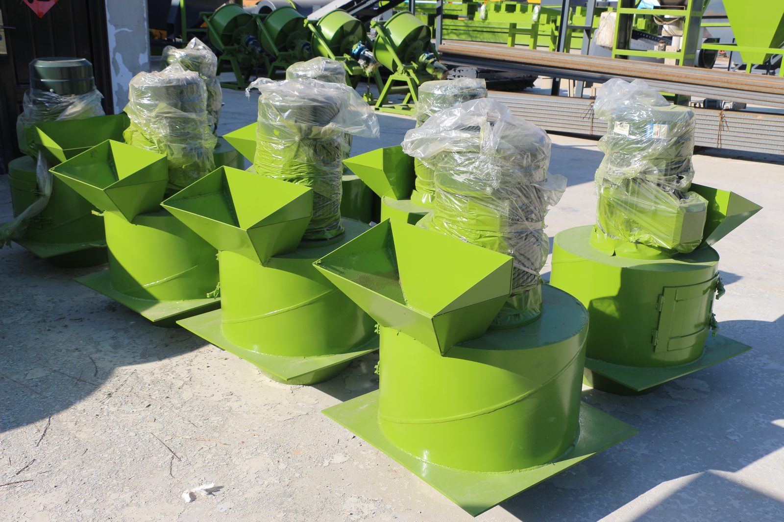 Waste to fertilizer processing plant
